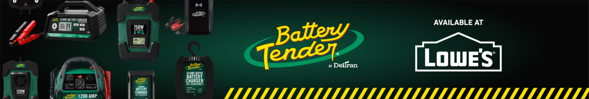Deltran Announces Battery Tender® Now Available At Lowe's