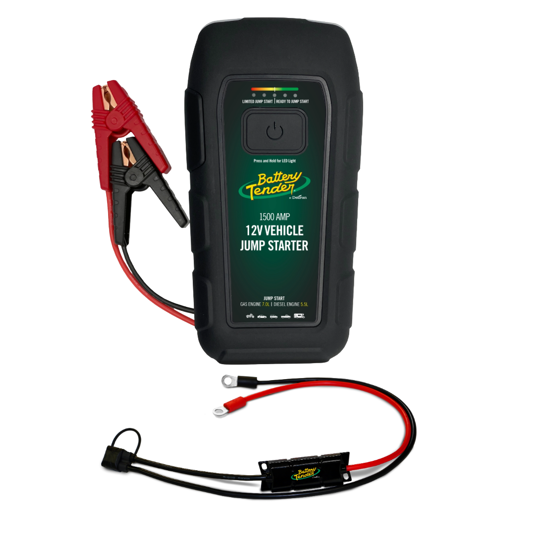 Motorcycle and Powersports Jump Starter Bundle (1500 Amps)
