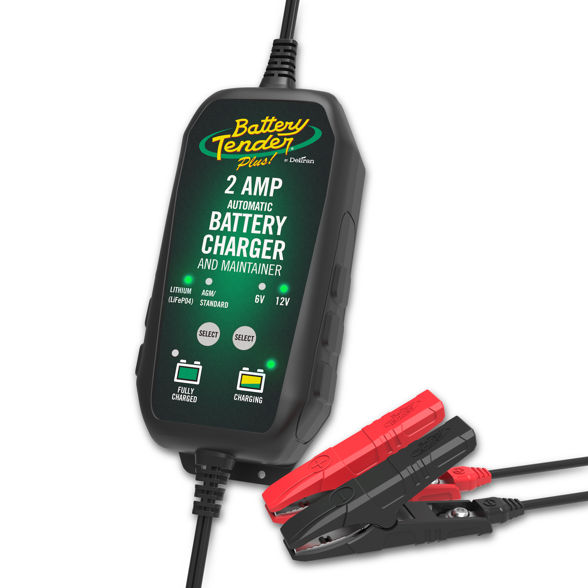 Battery Tender® Plus 6V/12V 2 Amp Battery Charger and Maintainer