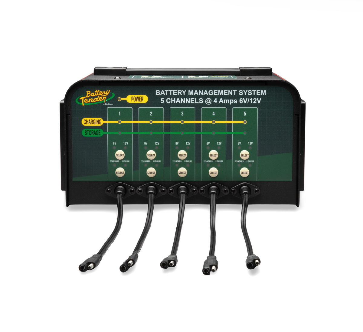 Chargeur Batterie Tender 4 Amp - Universel 6V/12V Pour Plomb-Acide, Gel Et Lithium