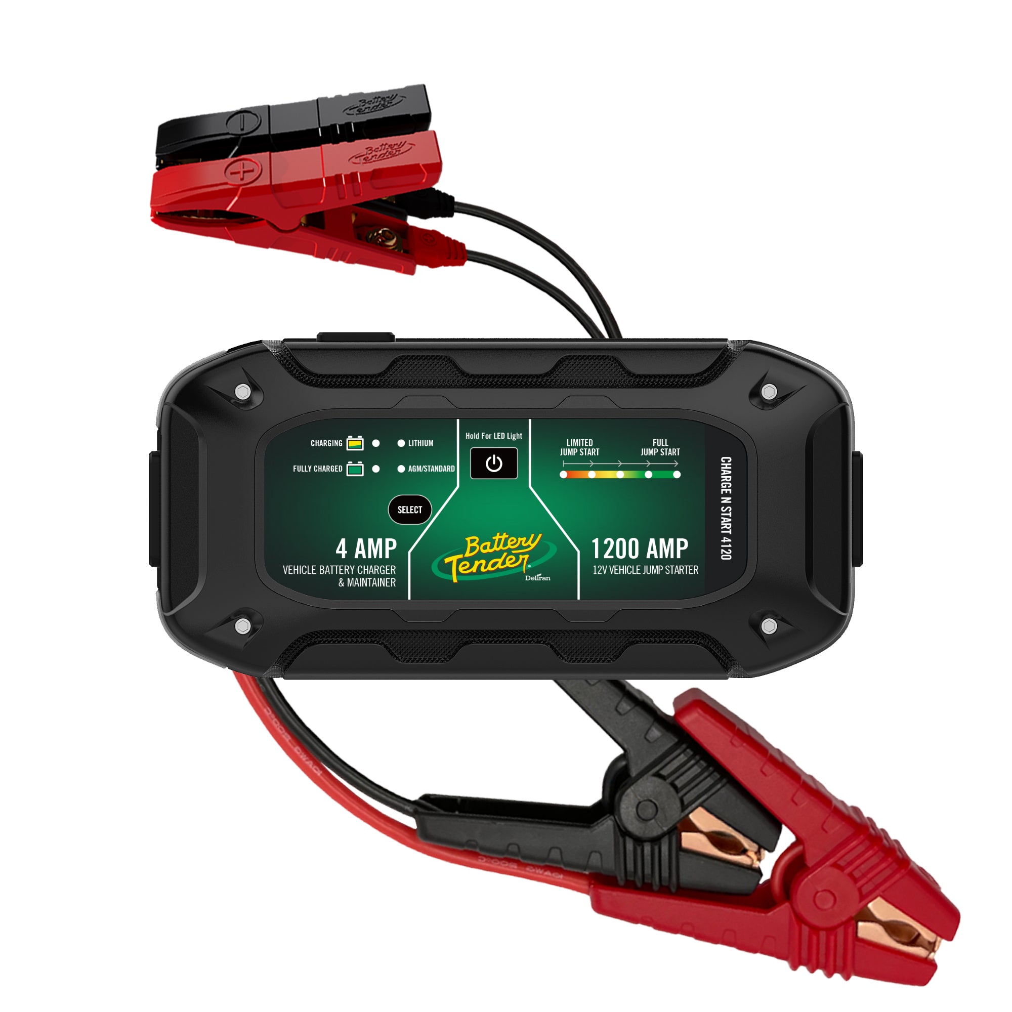 Charge N Start 4120 4 AMP Battery Charger & 1200 AMP Jump Starter - Ships May 1 - Battery Tender®