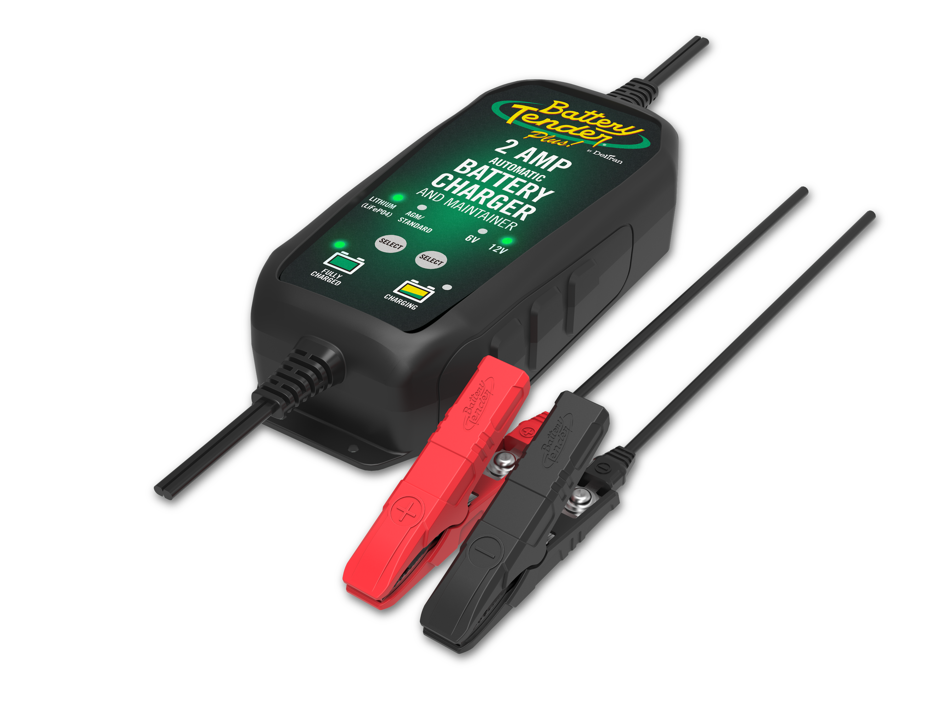 Battery Tender® 6V/12V, 2 AMP Selectable Battery Charger - Available at Walmart