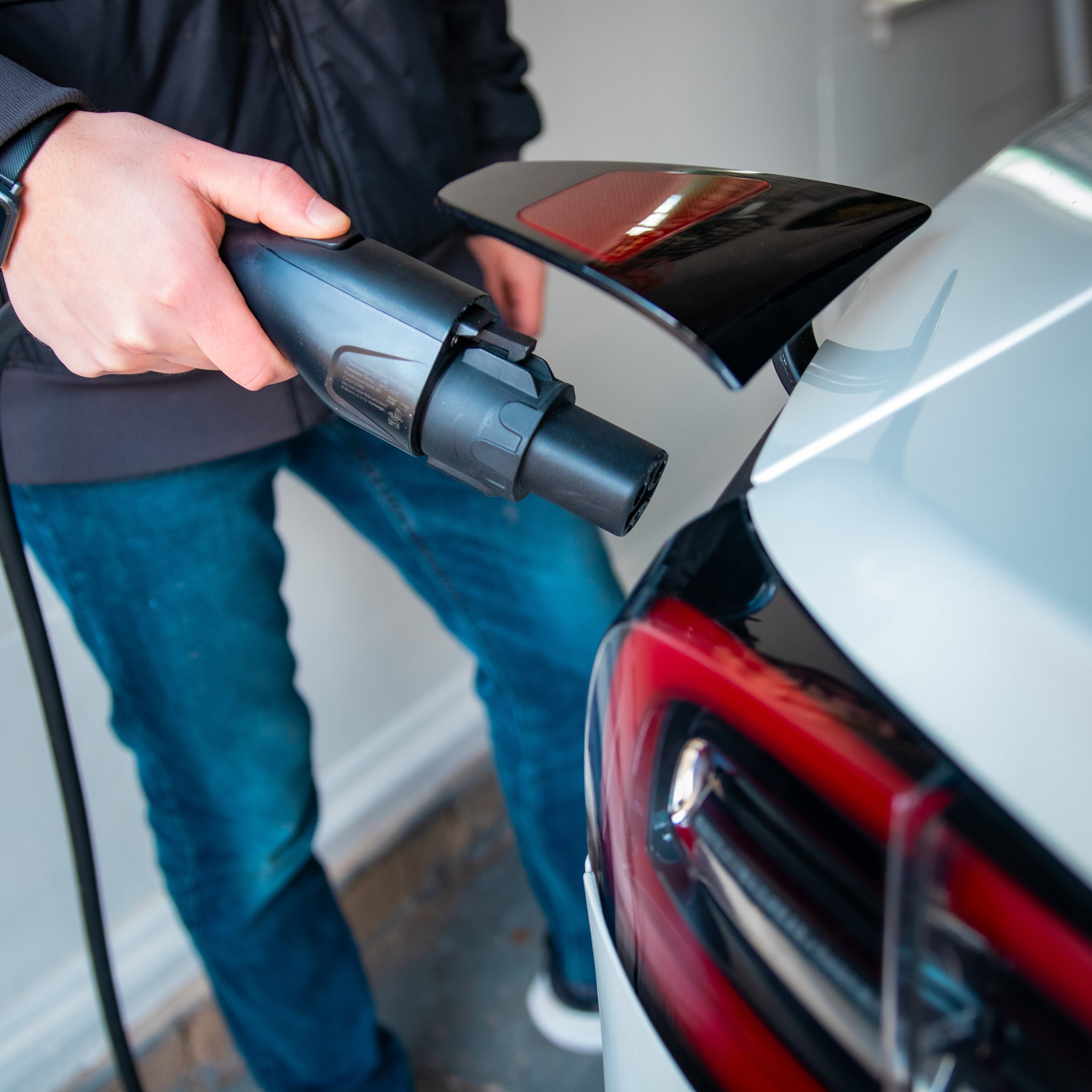 eCharge 48 AMP EV Charger and Tesla Adapter Bundle