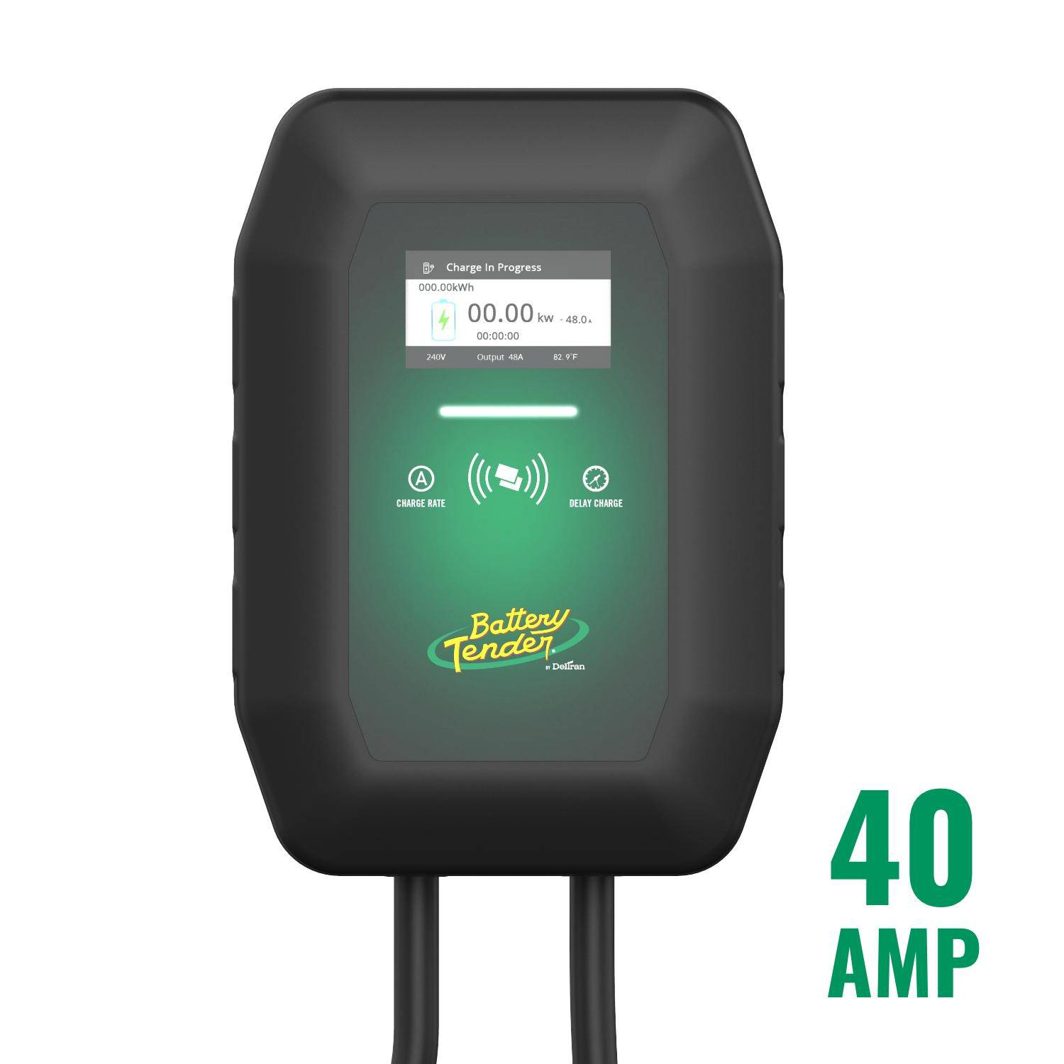 eCharge 40 AMP, Level 2 Mountable Indoor Outdoor EV Charger - Battery Tender®