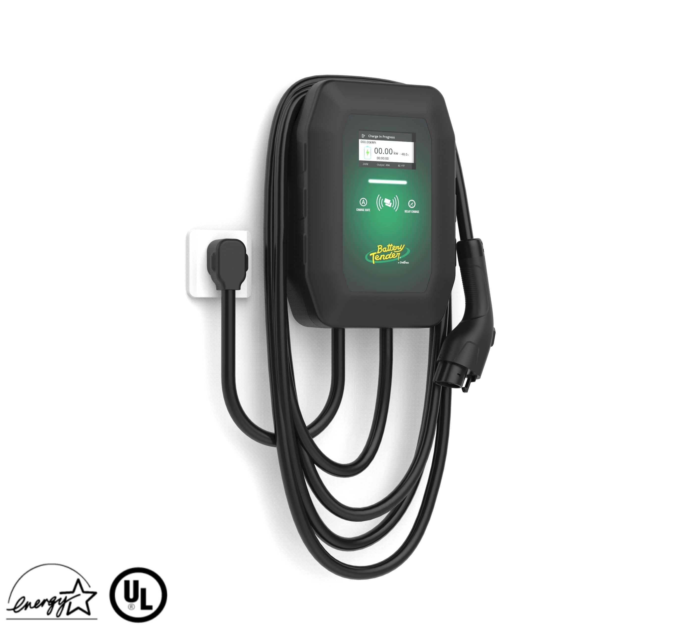 eCharge 48 AMP, Level 2 Mountable Indoor Outdoor EV Charger - Battery Tender®