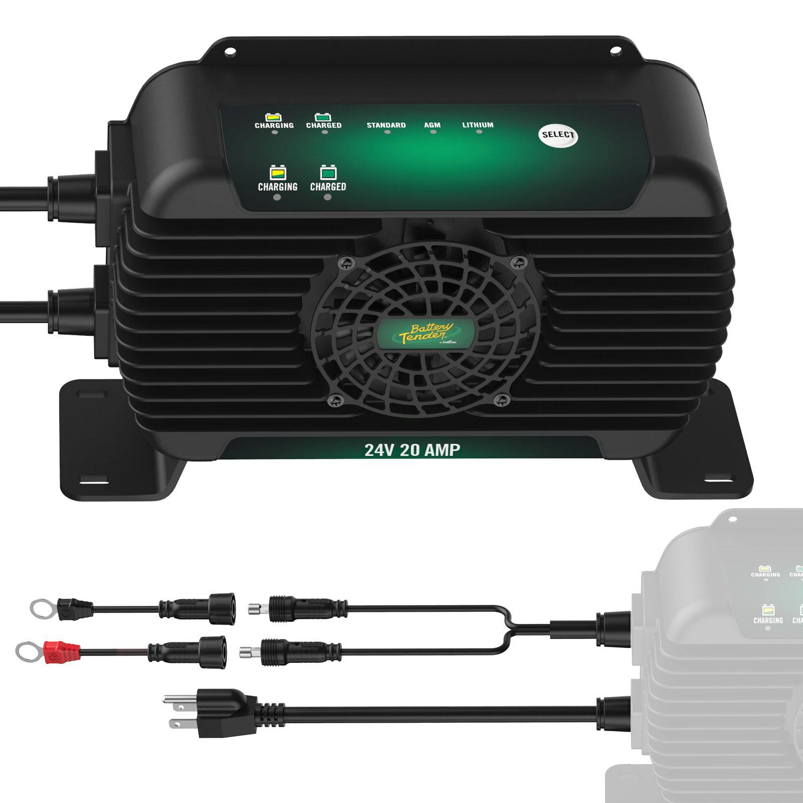 PowerPlus 24V 20 AMP On-Board Battery Charger and Maintainer - Battery Tender®